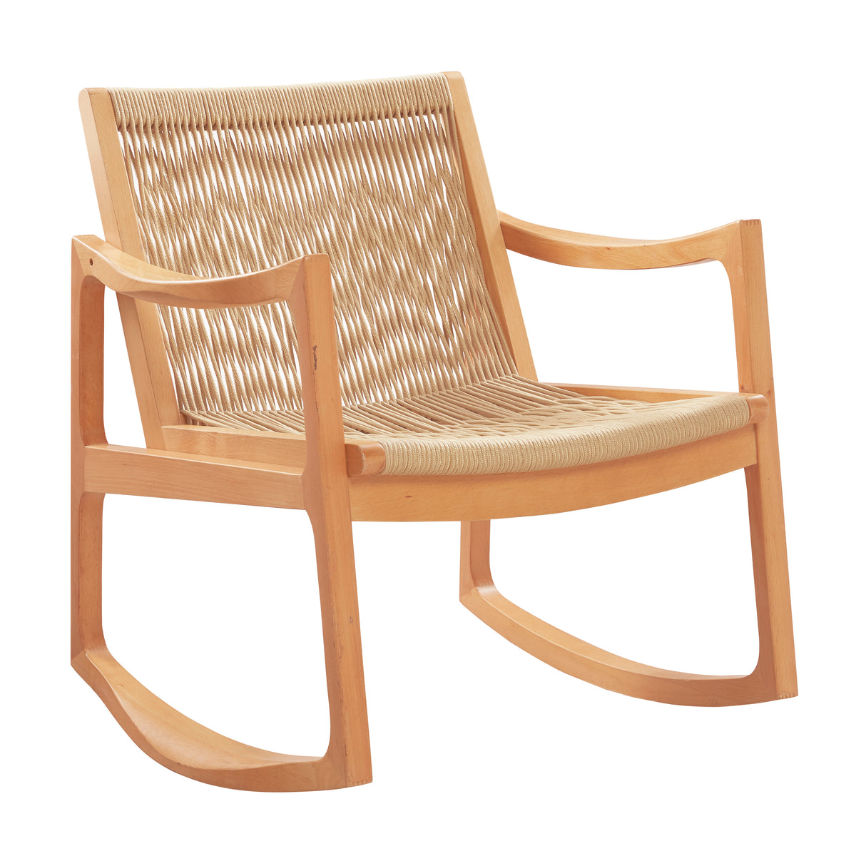 Rowan Natural Woven Rocking Chair