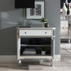 Milan Mirrored 1 Drawer 2 Door Console