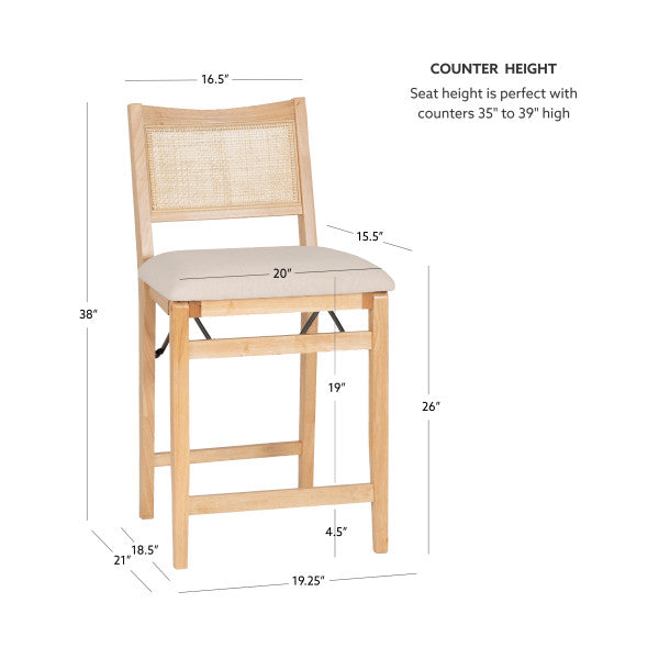 Beaux Folding Counter Stool