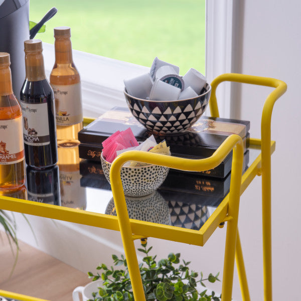 Ellie Metal Bar Cart