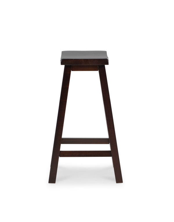 Saddle Dark Brown Stool