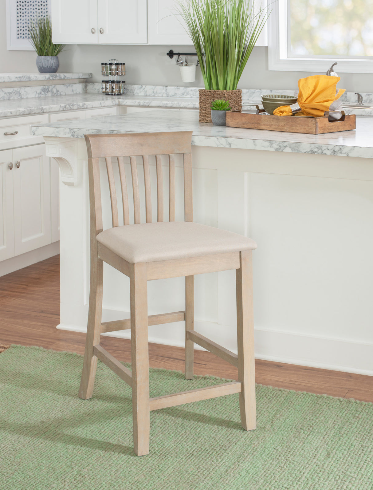 Torino Mission Back Stool