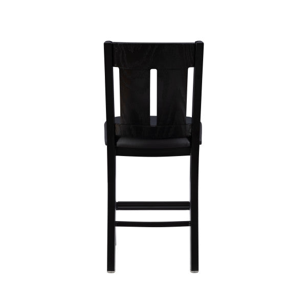 Cleo Black Counter Stool
