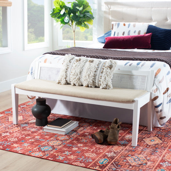 Beaux Cane Back Bench