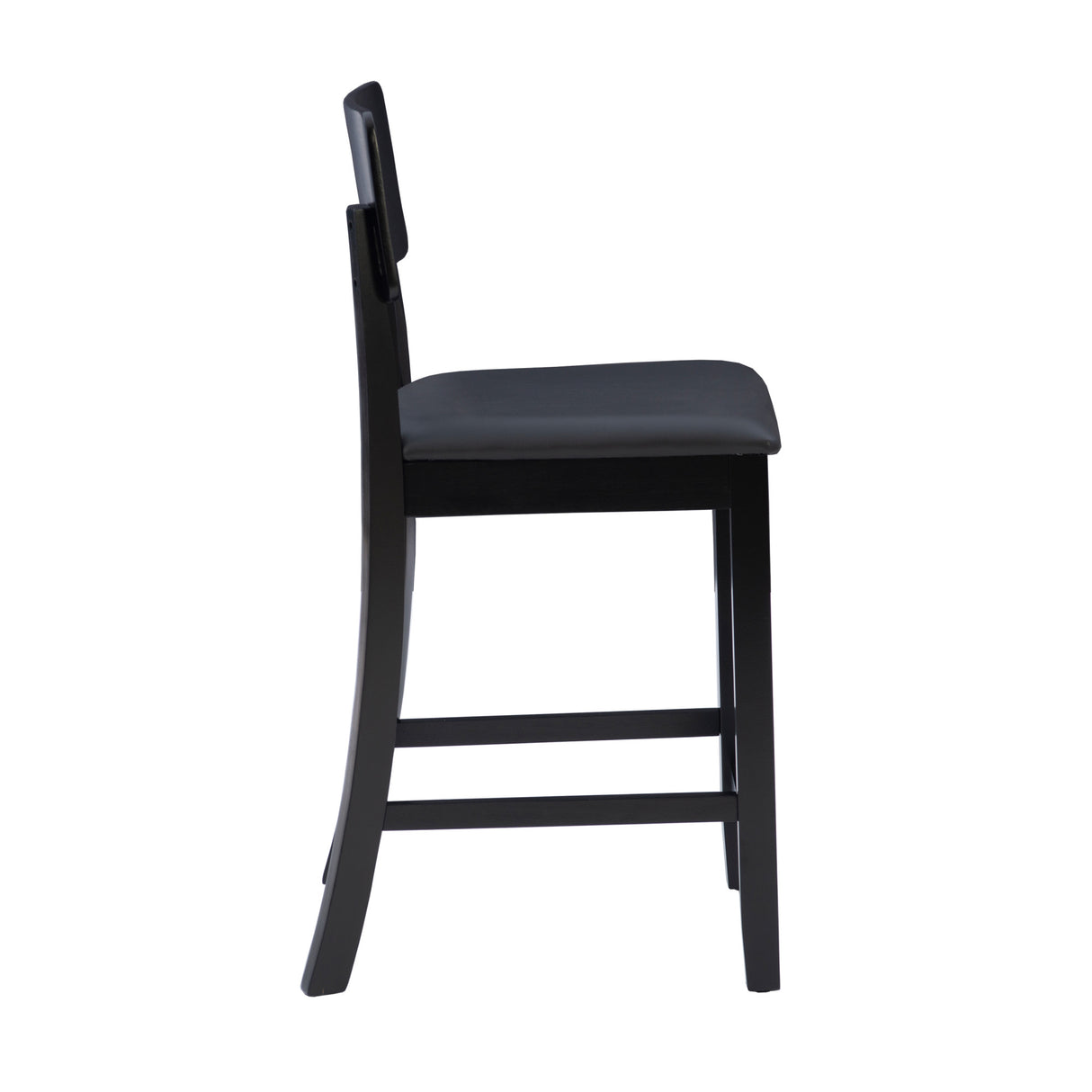 Torino Black Contemporary Stool