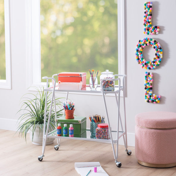 Ellie Metal Bar Cart