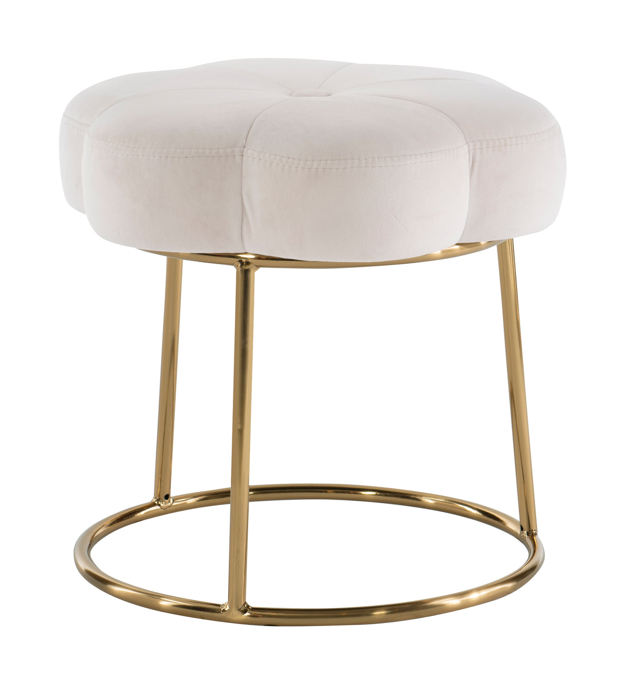 Flower Vanity Stool