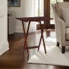 Tannan Hazelnut Tray Tables