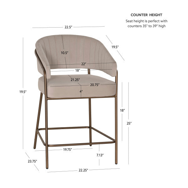 Portland Counter Stools (Set of 2)