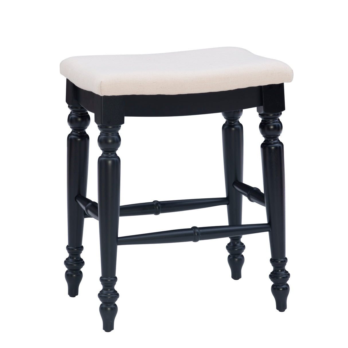 Marino Antique Backless Bar or Counter Stool