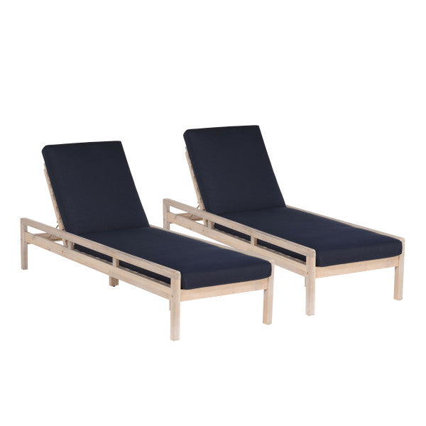 Svana Single or Double Chaise Lounger Set