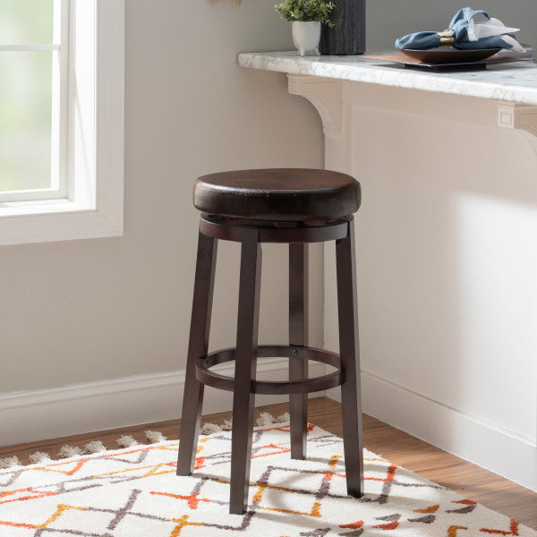 Maya Faux Leather Stool