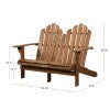 Adirondack Double Bench