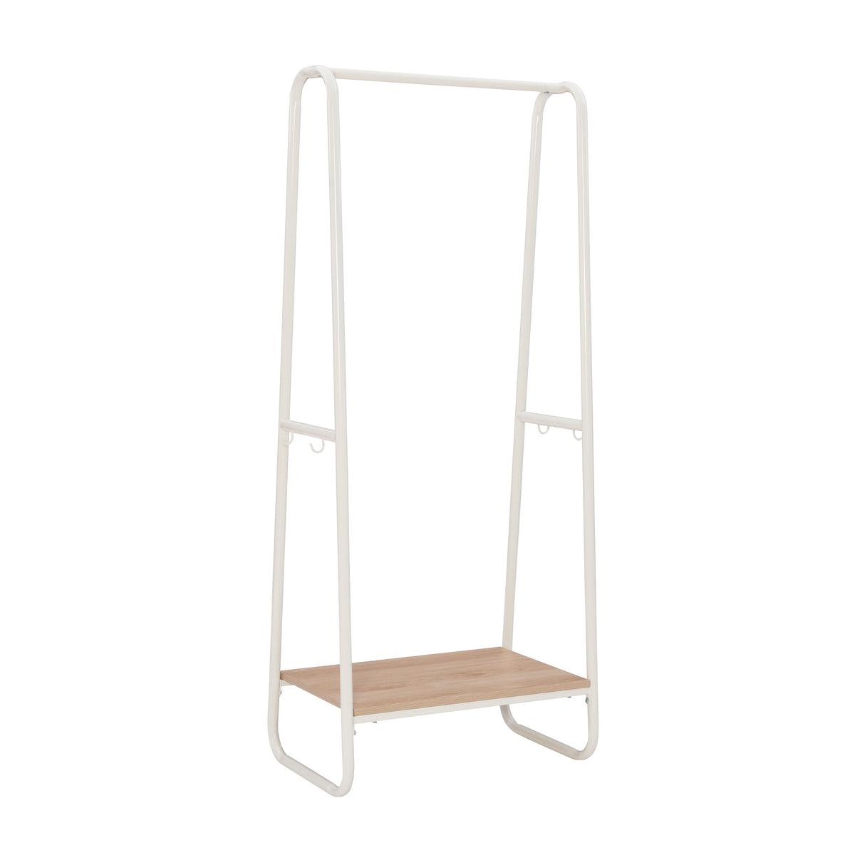 Claira Pewter Clothing Rack Short