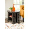 Mission Gray Side Table