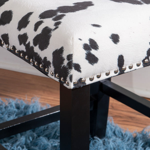 Corey Cow Print Stool