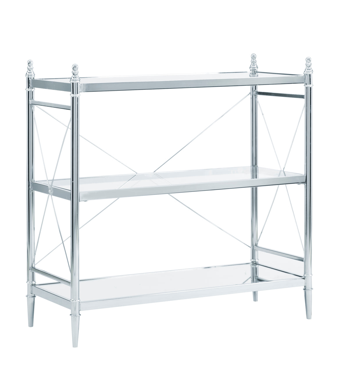 Empire Chrome 3 Tiered Shelf