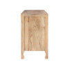 Heidi Natural 2 Door Carved Cabinet