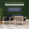 Svana Beige or Navy Side Chair (Set of 2)