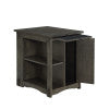 Mission Gray Side Table