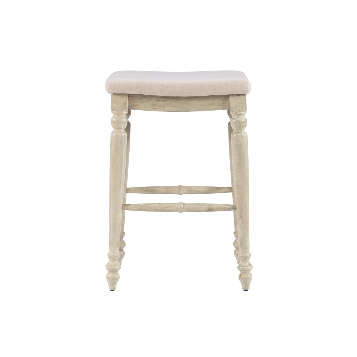 Marino Antique Backless Bar or Counter Stool