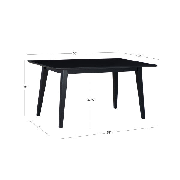 Cosgrove Black Dining Table