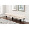 Isabelle Linen Bench 62In