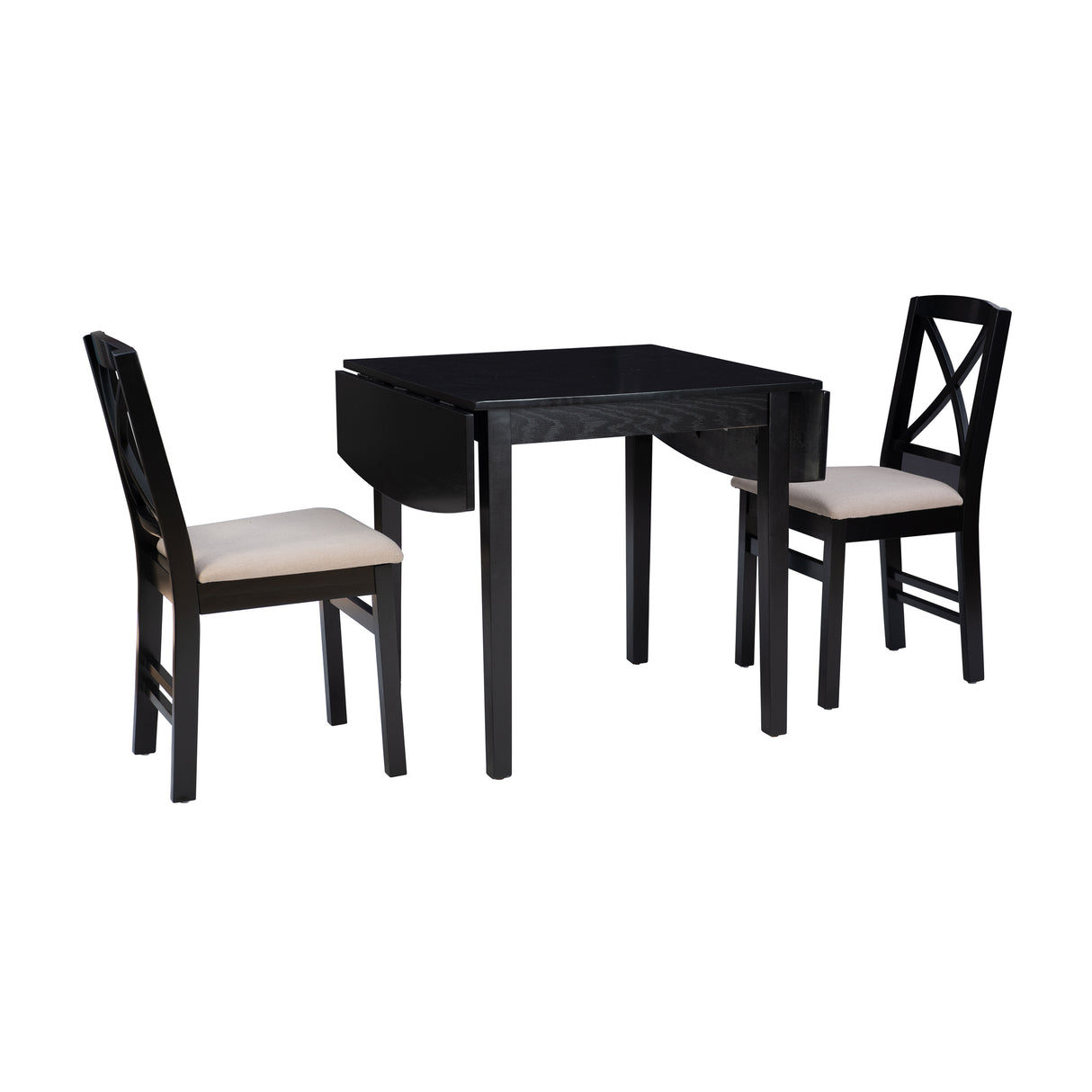 Torino 3 Pc Drop Leaf Dining Set
