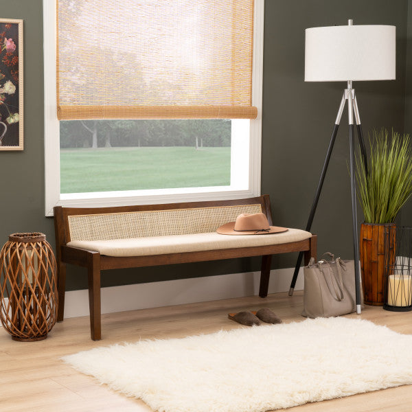 Beaux Cane Back Bench