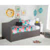 Upholstered Gray Day Bed