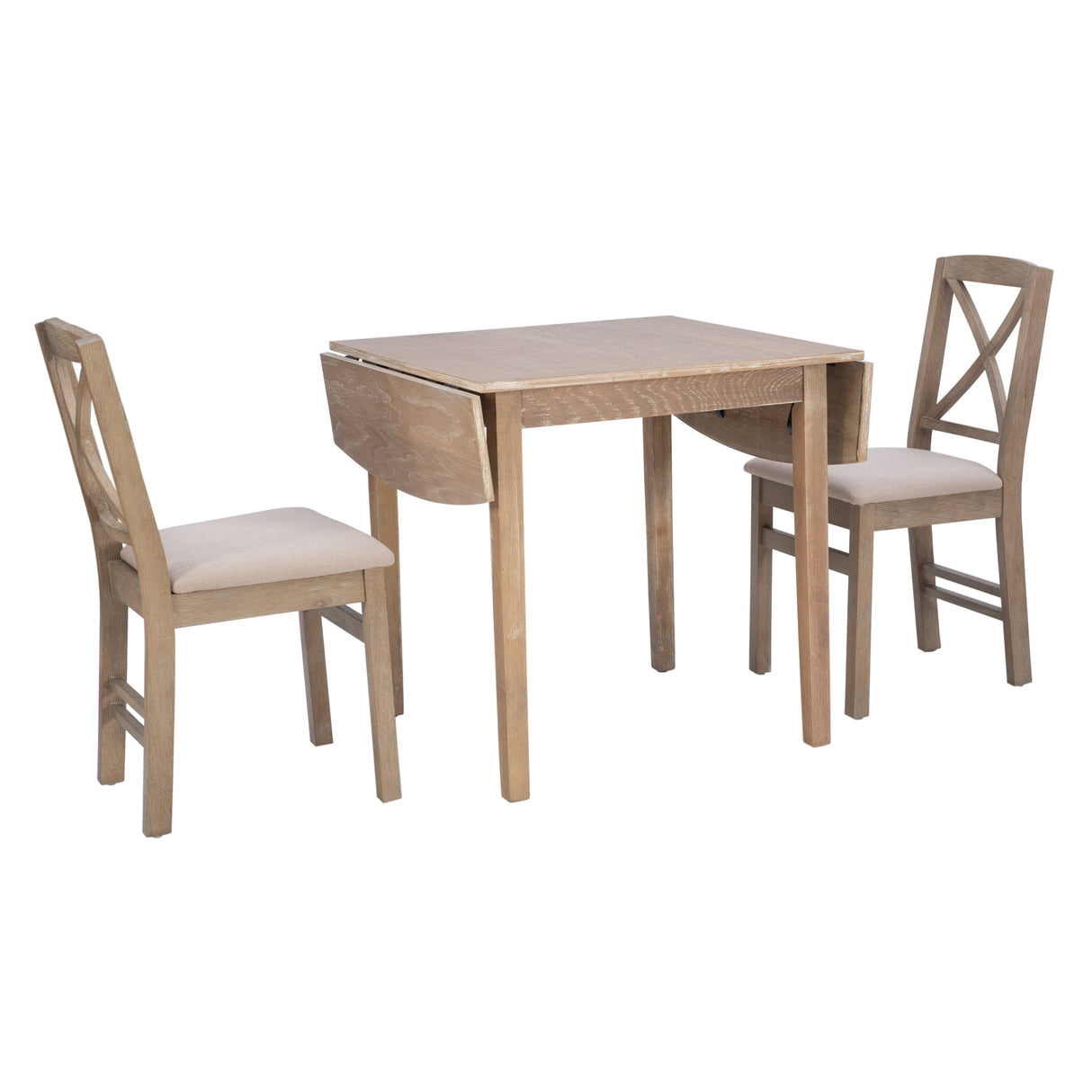Torino 3 Pc Drop Leaf Dining Set