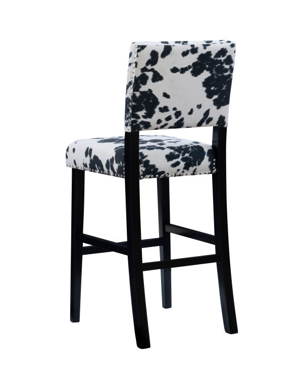 Corey Cow Print Stool