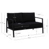 Alora Aluminum Outdoor Loveseat