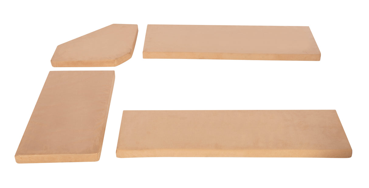 Chelsea Beige Microfiber Cushion Set