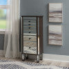 Heather Mirror And Wood Jewelry Armoire