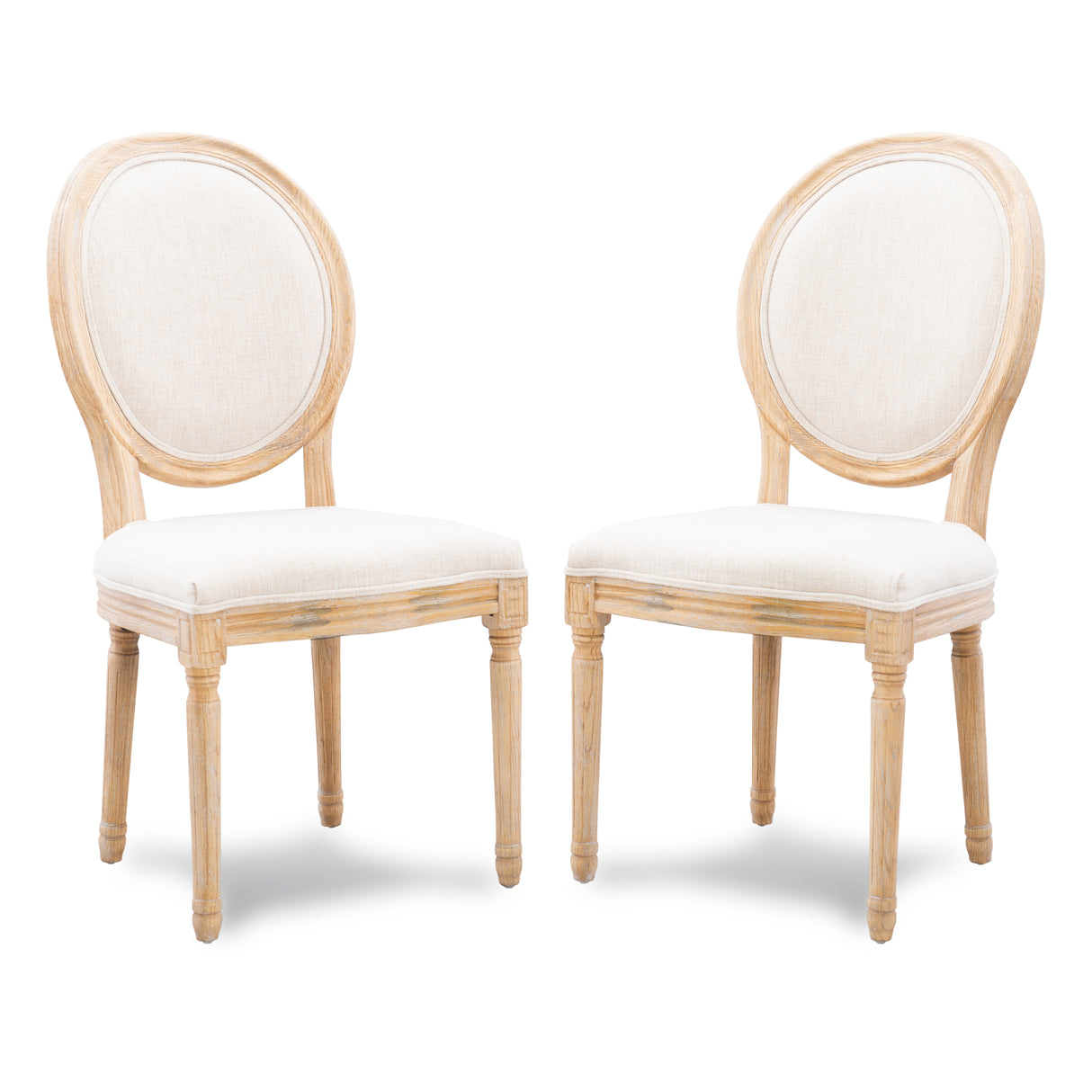 Shiraz Oval Back Chair (Set of 2)
