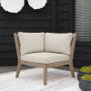 Svana Beige or Navy Corner Chair