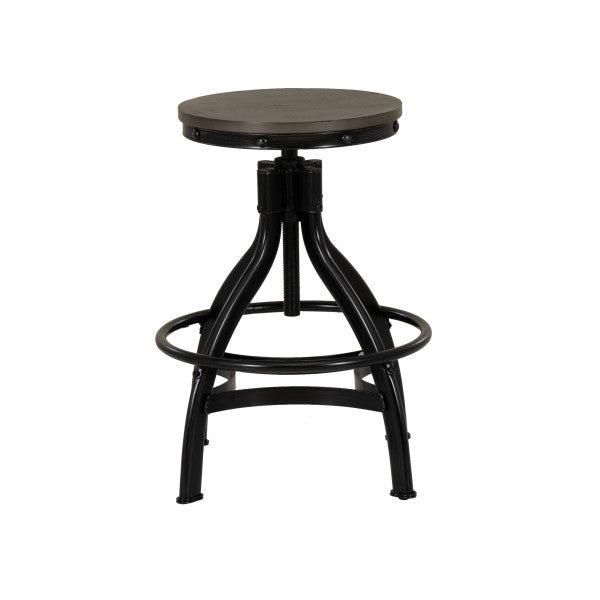 Haywood Adjustable Height Backless Stools (Set of 2)