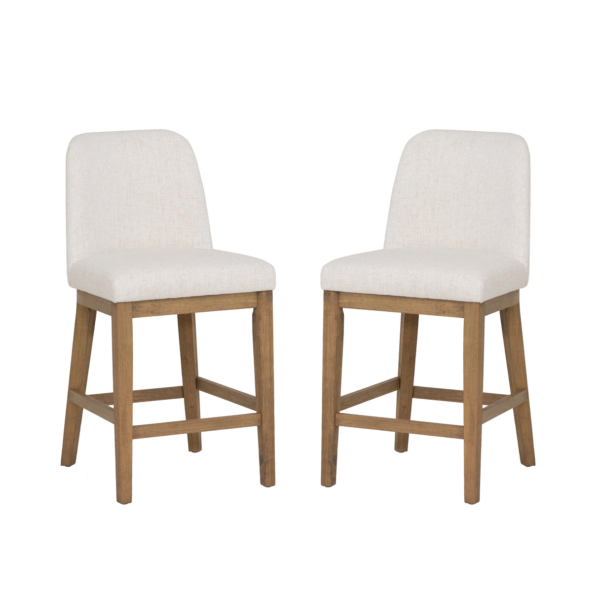 Torres Upholstered Counter Stools (Set of 2)