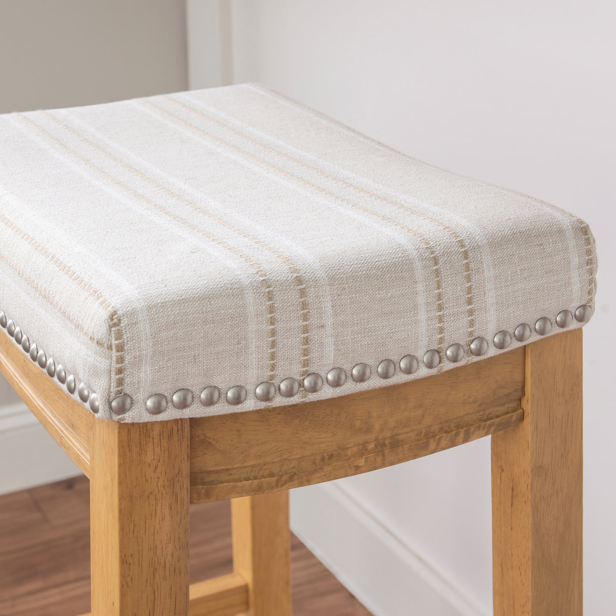 Claridge Linen Stool