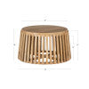 Shyla Mango Wood Coffee Table