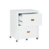 Peggy White File Cabinet