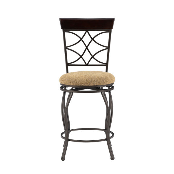 Curves Metal Counter Stool