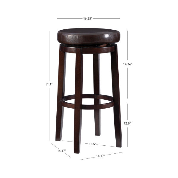 Maya Faux Leather Stool