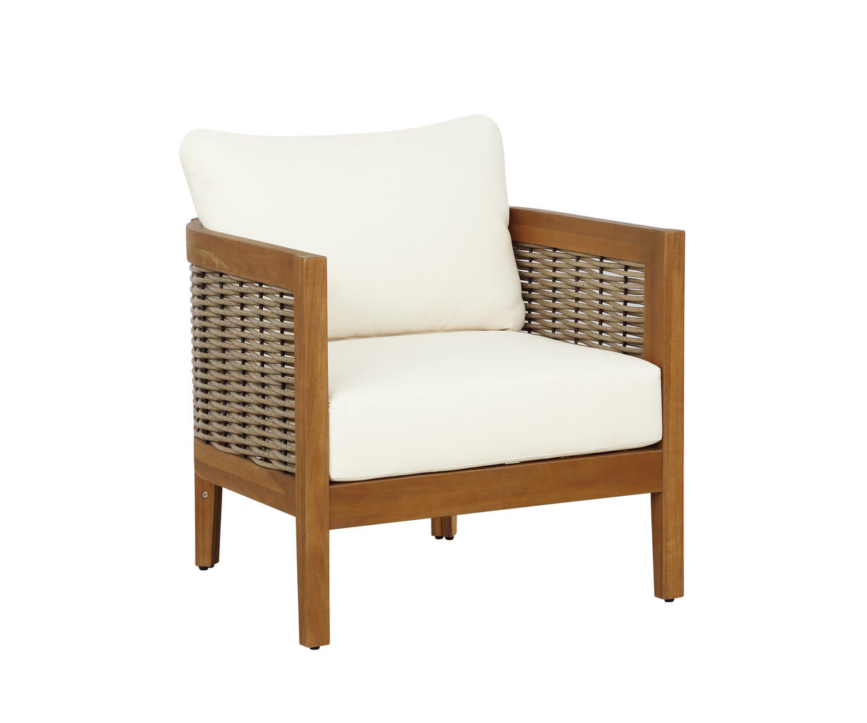 St. Lucia Brown Outdoor Club Chair