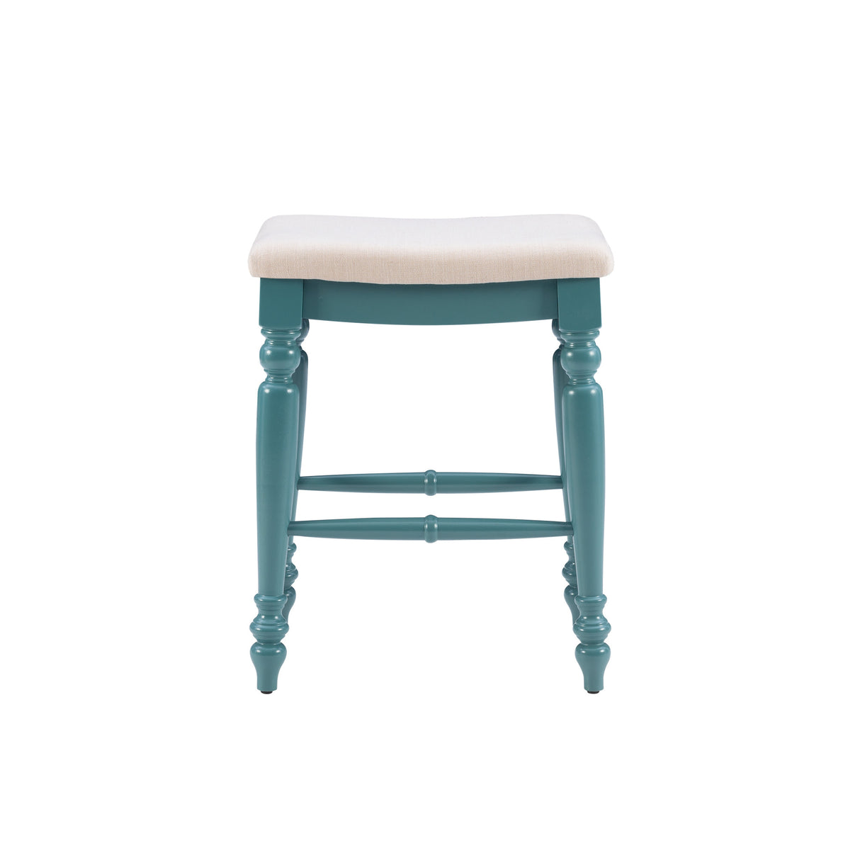 Marino Antique Backless Bar or Counter Stool