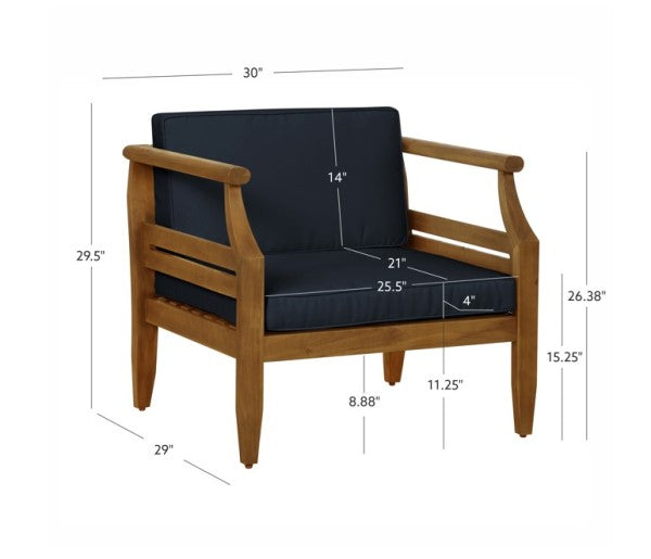 Corolla Outdoor Club Chair