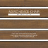 Adirondack Outdoor Chair