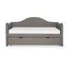 Upholstered Gray Day Bed