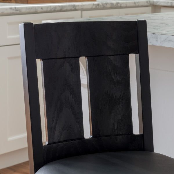 Cleo Black Counter Stool